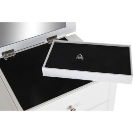 Joyero Romantico DKD Home Decor Blanco Natural 27 x 90 x 37 cm Joyero Romantico DKD Home Decor Blanco Natural 27 x 90 x 37 cm