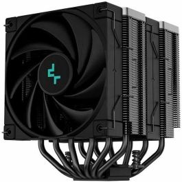 DeepCool AK620 ZERO DARK R-AK620-BKNNMT-G-1 - Disipador CPU Gaming Doble Torre Alto Rendimiento con 2 Ventiladores FDB Silenciosos