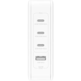 Cargador de Pared Belkin WCH014BTWH 140 W Blanco (1 unidad)