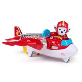 Spin Master SPI6071174 Patrulla Canina Vehículo Maestro de Giro + Figura de Rescate Aéreo Marcus