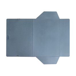 Liderpapel Carpeta Gomas Tres Solapas Cartón Plastificado Folio Colores Pasteles Surtidos