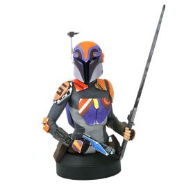 DIAMOND SELECT Busto Sabine Wren Star Wars Rebels 15cm Resina Edición Limitada 3000 Unidades Numerado con Certificado Precio: 130.5000004. SKU: B16TKKSW9F