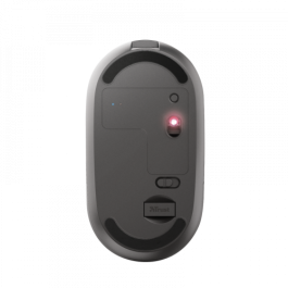 Trust Ratón Puck Inalámbrico Bluetooth 800-1200-1600 Dpi Ultrafino Ambidiestro Recargable Negro