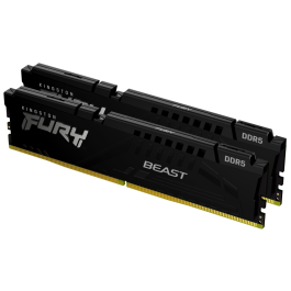 Kingston FURY Beast 64GB (2x32GB) 5600MT/s DDR5 CL40 DIMM Memoria RAM Negra para PC Precio: 374.49999972. SKU: S55147480