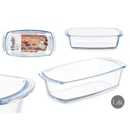 Bandeja Borosilicato Rectangular Asas 1600Ml Vivalto 27X7CM (12 Unidades) Precio: 37.59000036. SKU: B13W2L7QLW