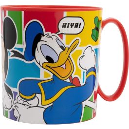 Mickey Mouse CZ11394 Taza Plástico 350 ml | Apta Microondas, Libre BPA, Desayuno Niños +4 Años, Reciclable Mickey Mouse CZ11394 Taza Plástico 350 ml | Apta Microondas, Libre BPA, Desayuno Niños +4 Años, Reciclable