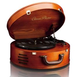 Lenco Tocadiscos de Maleta TT-34 con USB, Tracción por Correa, Automático, Madera, 33/45/78 RPM, Altavoces Integrados Precio: 196.79000044. SKU: B17VTBLKJT