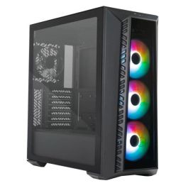 Cooler Master MasterBox 520 Midi Tower PC Negro con Ventiladores 3x120mm, Ventana Lateral, Iluminación RGB, MB520-KGNN-S01