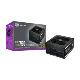 Cooler Master MWE Gold 750 V2 ATX 3.0 Ready unidad de fuente de alimentación 750 W 24-pin ATX Negro