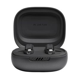 JBL LIVE FLEX Auriculares True Wireless Inalámbricos Bluetooth 5.3 con Reducción Activa de Ruido ANC y Estuche de Carga, Resistente al Agua IP54, Negro