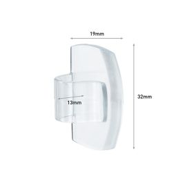 3M Sujetacables Command para cables redondos, blister de 4 clips y 5 tiras