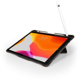 PORT Designs Manchester II Rugged Folio para Apple iPad 10.2" (2019) Funda Protectora Antirayaduras con Portabolígrafos Negro