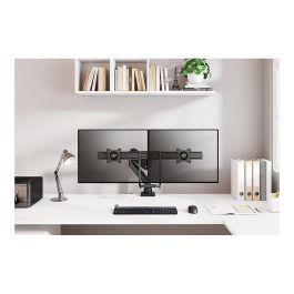 Neomounts DS75-450BL2 Brazo para Monitor de 17-32 Pulgadas, Resorte de Gas, Negro