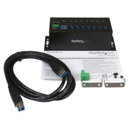 Hub USB Startech ST7300USBME Negro