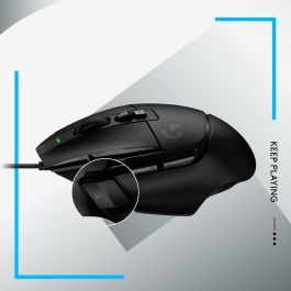 Logitech G G502 X Ratón Gaming Cableado Óptico Negro 25600 PPP 13 Botones Programables RGB