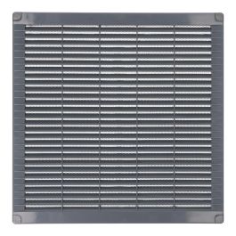 Rejilla ventilación cuadrada con tapones y mosquitera 300x300x7mm abs gris Precio: 6.50000021. SKU: B1BHH228RY