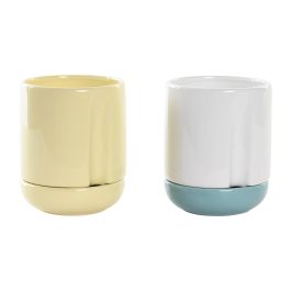 DKD Home Decor Macetero Terracota Mostaza Dolomita 12 x 15 x 12 cm (12 Unidades) Precio: 60.5. SKU: B194AJ7SS5