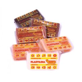 Bandeja Plastilina 6 Pastillas 50Gr Colores Surtidos Gama Multicultural Jovi 70/6M