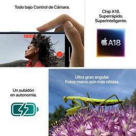 Apple iPhone 16 Plus 256GB - Negro, Chip A18, Cámara Dual 48MP, Pantalla Super Retina XDR 6.7", iOS 18, Resistente al Agua IP68