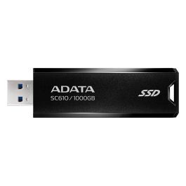 ADATA SC610 - Disco Duro Externo SSD 1TB, USB 3.2 Gen2, Hasta 550 MB/s Lectura, Compatible PC, Mac, Consolas