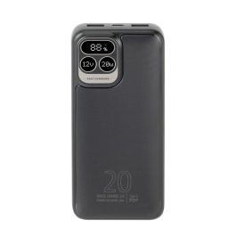 Rivacase VA2521 Powerbank 20000mAh Negro Carga Inalambrica 10W PD QC 20W Pantalla LCD