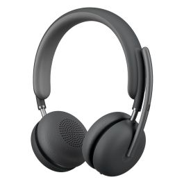 Logitech Headset Zone Wireless 2 UC Graphite UC 2.4GHZ/BT A00174 A00172 NO STAND Auriculares Inalámbricos para Oficina/Centro de Llamadas