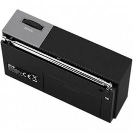 SPC Radio Portátil Jetty Lite 4584N Negra Analógica AM/FM Fácil Uso Altavoz Auriculares