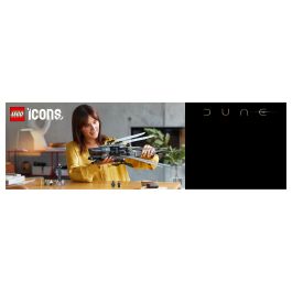 LEGO Icons Dune Atreides Royal Ornithopter 10327 Juego Construcción 1369 Piezas 18+