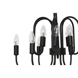 DKD Home Decor Lámpara de Techo Vintage Negro 54 x 46 x 54 cm