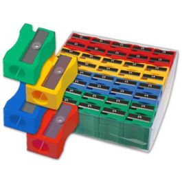 Sacapuntas Liderpapel Plastico 1 Uso Caja De 120 Unidades Colores Surtidos Precio: 16.50000044. SKU: B14KD7HFRM