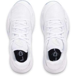 Zapatillas de Baloncesto para Adultos Under Armour Lockdown 7 Blanco