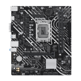 ASUS Placa Base PRIME H610M-K ARGB, Intel LGA 1700, DDR5, HDMI, VGA, PCIe 4.0, 4xSATA3, USB3.2, Micro-ATX 90MB1G90-M0EAY0 Precio: 96.49999986. SKU: B153469226