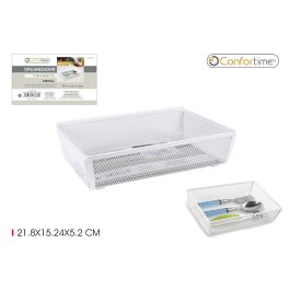 Confortime Organizador de Metal 21.8 x 15.24 x 5.2 cm (12 Unidades)