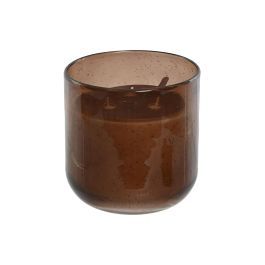 DKD Home Decor Vela Moderna Ámbar 860g Cristal y Cera 14.8x15.2x14.8 cm (4 Unidades) Precio: 121.49999983. SKU: B1KFZBS667