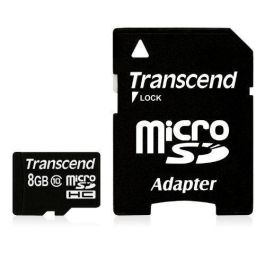 Transcend MicroSD Card SDHC 8GB + AdaptemicroSDXC/SDHC Class 10 8GB Precio: 17.5000001. SKU: B1AZQXTRCD