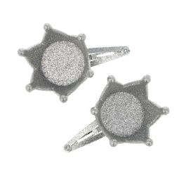 Inca Set de 2 Ganchos para Pelo con Corona - Modelos Surtidos