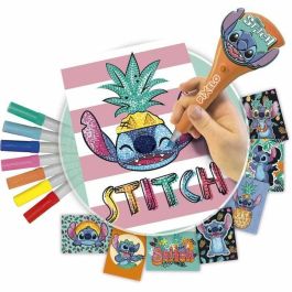 Lansay LAN1733339282428 Pixelo Stitch Juguete 8 Ilustraciones Multicolor A partir de 6 años