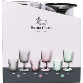 Santa Clara Copa "Turia" 320 cc Mora - Colección Turia, Ø8x17.5 cm (36 Unidades)