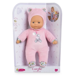 Corolle Muñeco Oso Corazón Rosa - COR1708680430123 - 30cm - Rosa - A partir de 9 meses