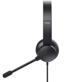 Trust Auriculares Ayda Estéreo Cable Usb Con Micrófono Ajustable Negro Trust Auriculares Ayda Estéreo Cable Usb Con Micrófono Ajustable Negro