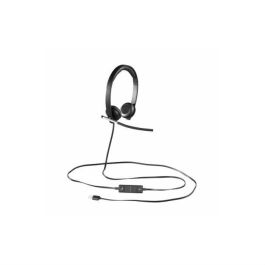 Logitech Auriculares Diadema H650E Biaural Estereo C- Micrófono Control De Volumen Cable Usb Negro-Plata