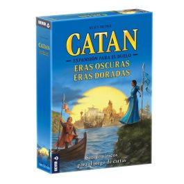 Devir Juego de Mesa Catan El Duelo - Expansión Eras Oscuras, Eras Doradas - 215 Cartas, 2 Jugadores, 75 Minutos, +10 Años