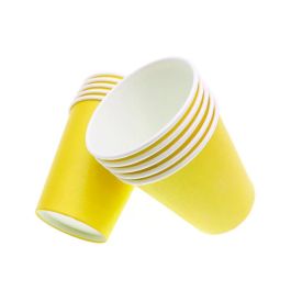 Vaso de Cartón Amarillo 200 cc - Pack de 24 - Algon (36 Cajas) Vaso de Cartón Amarillo 200 cc - Pack de 24 - Algon (36 Cajas)
