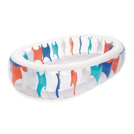 Bestway Piscina Hinchable Eliptica 229x152x51 cm +6 Años Jardin 54066