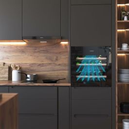 Cecotec Vinoteca integrable 36 botellas Duo 36000 Touch doble zona negro cristal LED