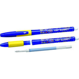 Bic Bolígrafo Gelocity Illusion Borrable Azul Punta 0,7 mm Tinta Gel