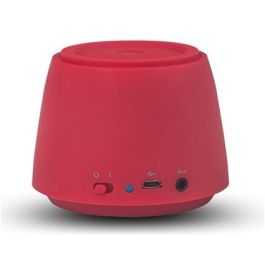 Elbe ALT-002-BT Altavoz Bluetooth Mini Rojo 2W Compatible con Smartphone y Tablet