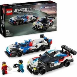 LEGO Speed Champions 76922 Coches de Carreras BMW M4 GT3 y BMW M Hybrid V8, Idea de Regalo