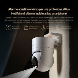 Xiaomi CW300 Cámara de Seguridad IP Interior y Exterior Inalámbrico y Cableado 2560 x 1440 Píxeles Torreta Blanco
