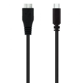 Cable USB a micro USB NANOCABLE 10.01.1201-BK Negro 1 m (1 unidad)